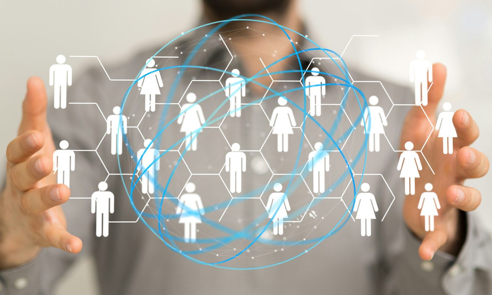 digital-illustration-of-the-network-and-data-concept-in-the-hands-in-3d