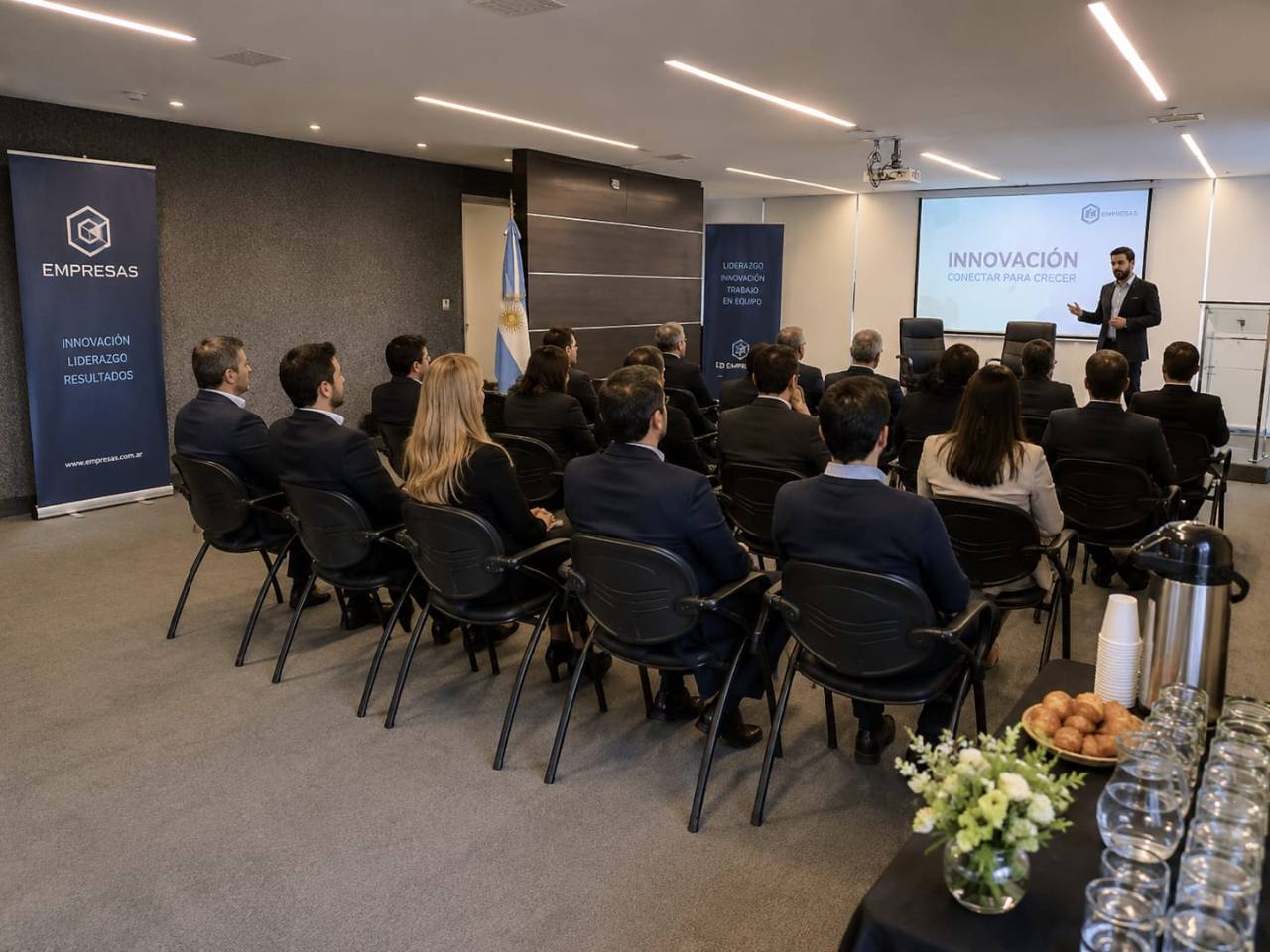 Conférence à la Chambre de commerce et de services de Mercosur Global