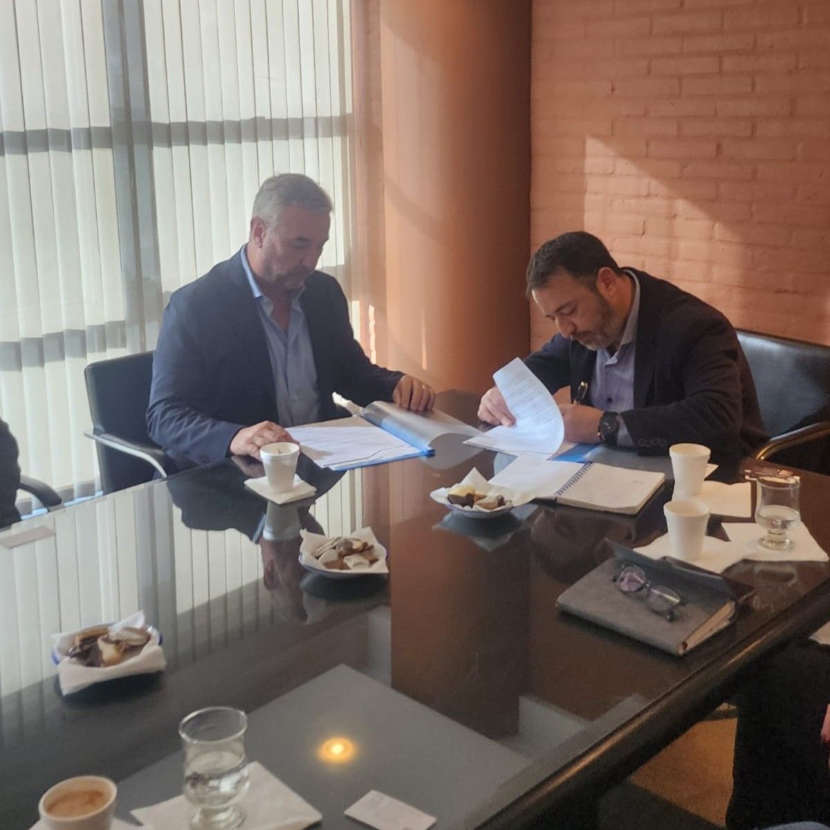 Formalization of the institutional cooperation agreement between Mercosur Global and CACMI